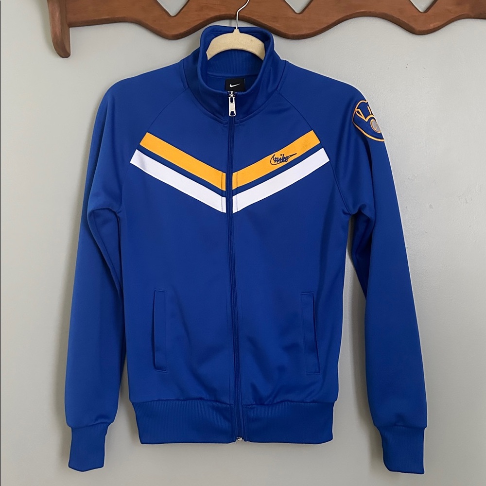 Nike Milwaukee Brewers Track Jacket Small